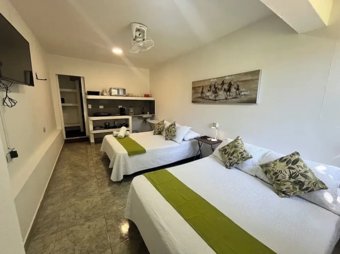 Standard Triple room with balcony and with view