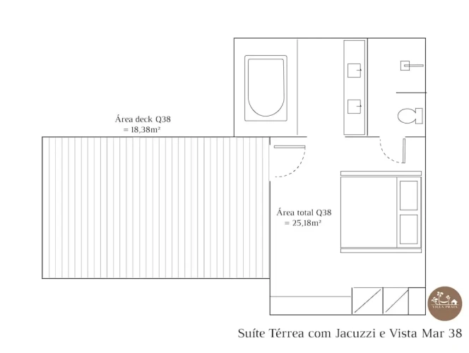 Standard room with sea view