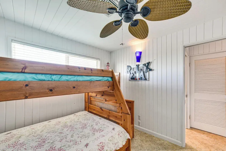 Sunset Views & Large Deck: Home in Crystal Beach!