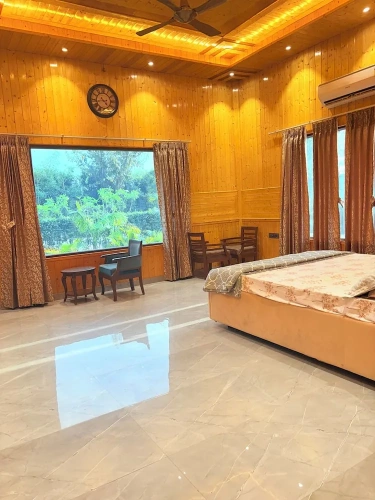 Family Villa with garden view