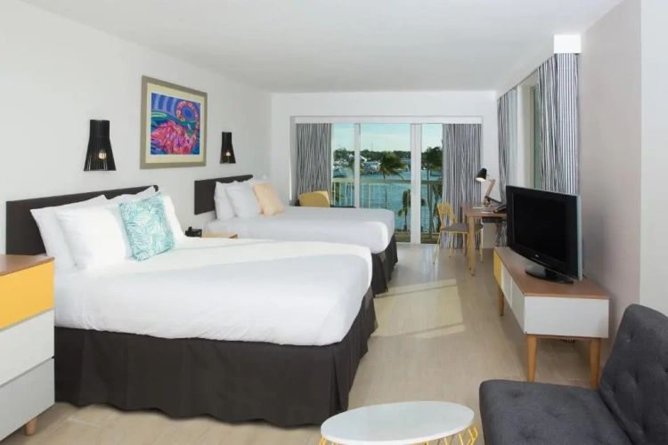 Deluxe Double room with balcony and with harbour view