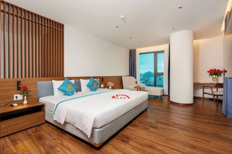 Deluxe Double room with city view