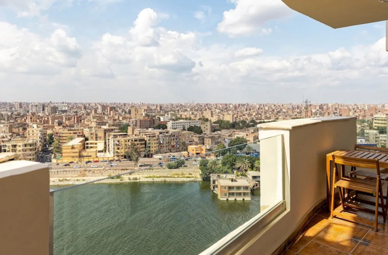 Vesta - Panoramic Duplex APT - 3BR - Zamalek