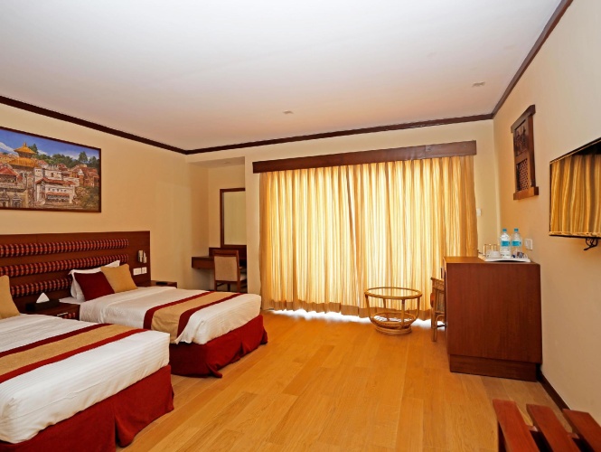 Deluxe Double room with balcony and with view