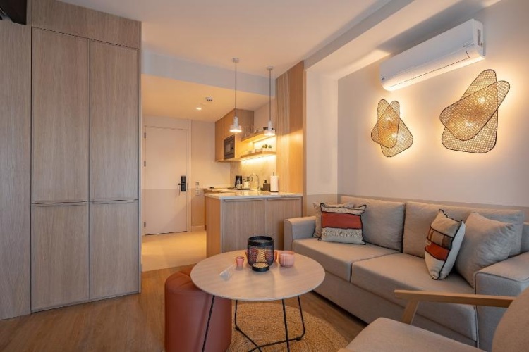 Double Apartment with park view