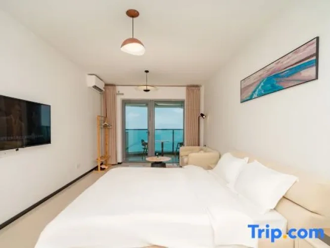 Deluxe Double room with balcony and with sea view