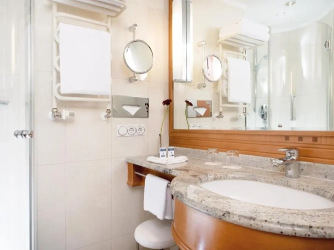 Standard Double room with balcony and with land view
