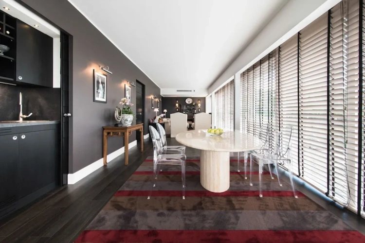 Luxury Double Penthouse room with balcony and with city view