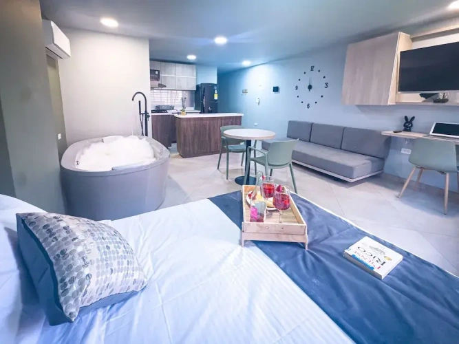 Deluxe Double Studio with garden view