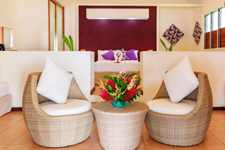 Villa beachfront