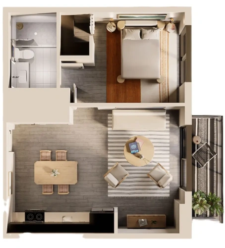 1 Bedroom Suite