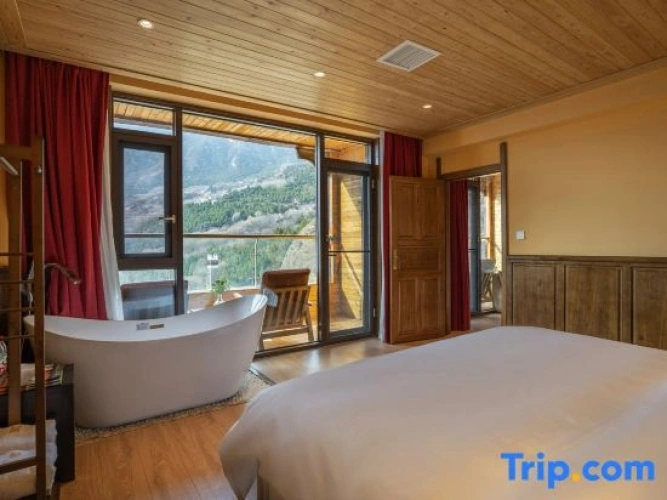 Premier Double Suite with balcony and with land view