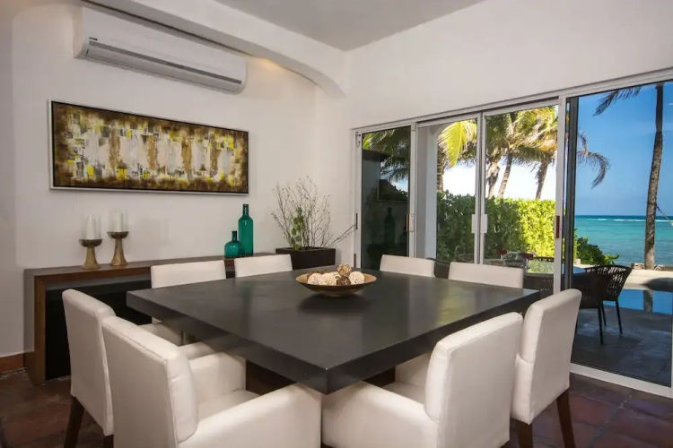 Beachfront W Private Staff in Gated Community