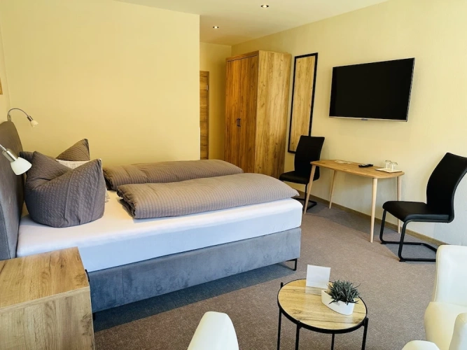 Standard Double room with balcony and with garden view