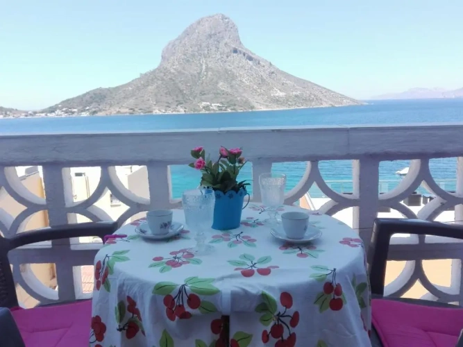 Standard Double room with balcony and with sea view