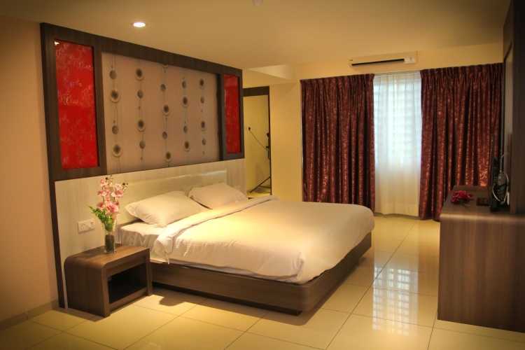 Deluxe Twin room with street view