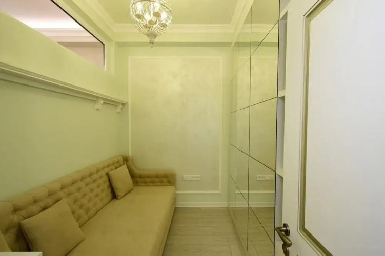 Luxury white apartment