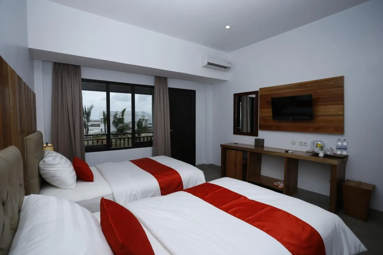 Deluxe Twin room with balcony