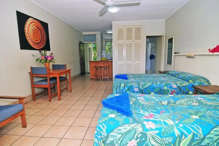 Basement Studio with balcony and with view