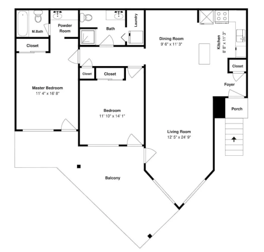 2 Bedrooms Standard room with balcony