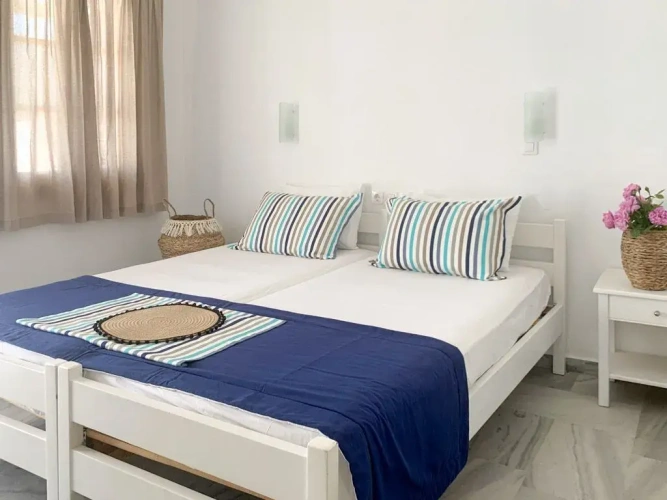 Twin room with sea view