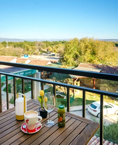 1 Bedroom Standard Double room with balcony