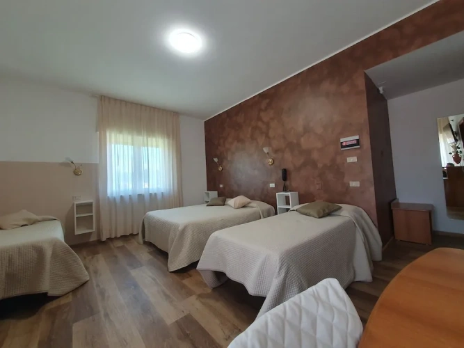 Standard Quadruple room with balcony