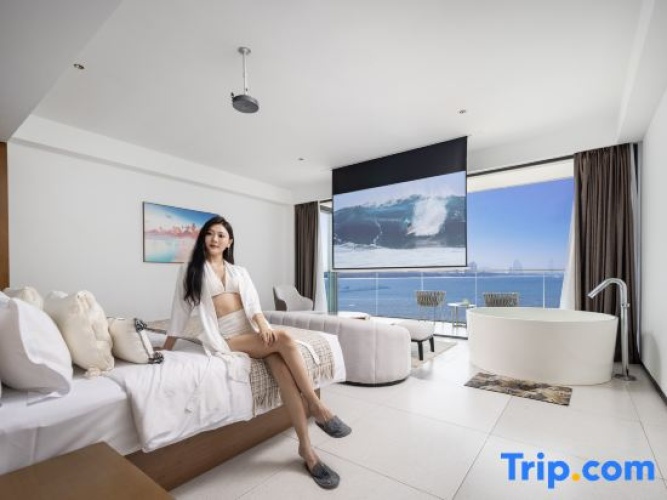 Standard Double room with balcony and with sea view