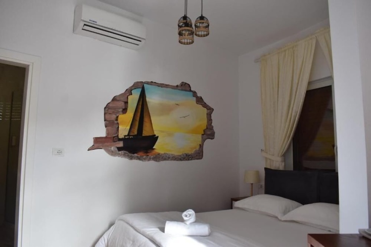 Standard Triple room with balcony and with sea view