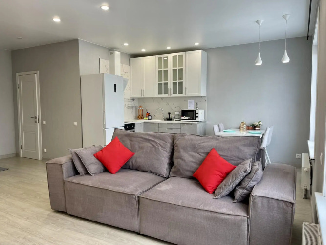 Фотография номера квартиры Квартира Просторная видовая 2к на 15 этаже в Центре Иркутска