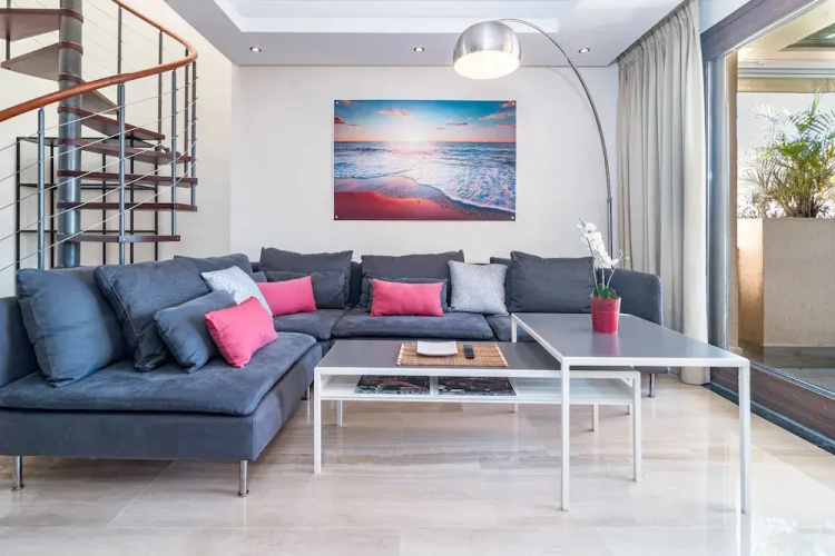 Bp7c.2a Beachfront Penthouse With Private Pool