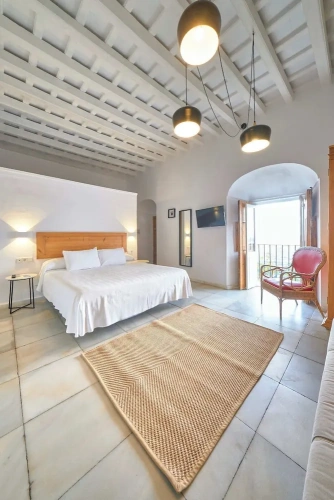 Deluxe Double room with balcony and with mountain view