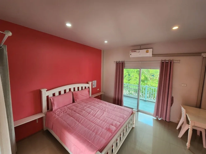 Studio with balcony