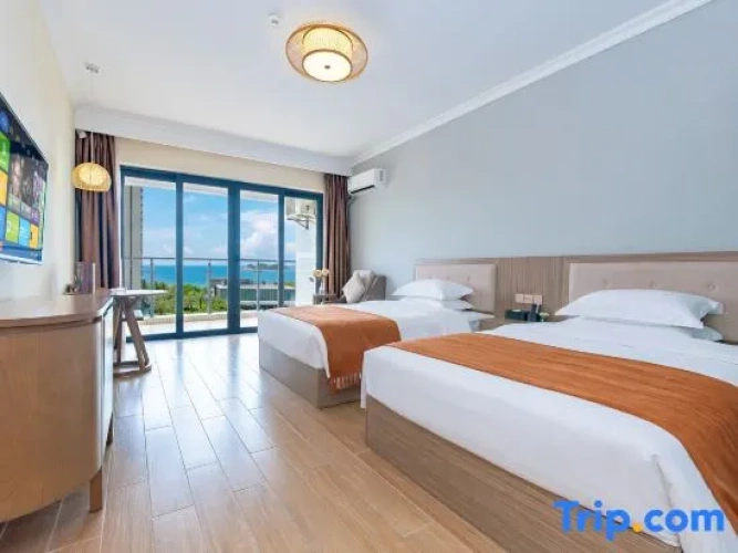 Standard Twin room with sea view
