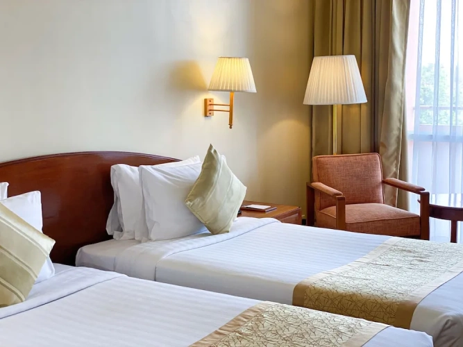 Deluxe Twin room with balcony