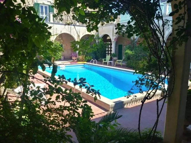 Standard Double room with pool view