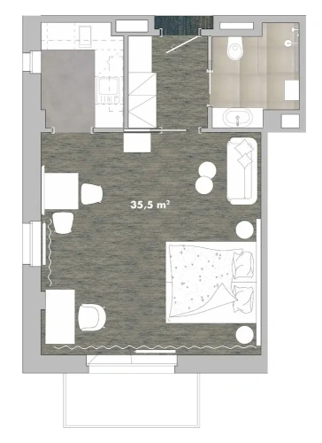 Superior Double room with balcony