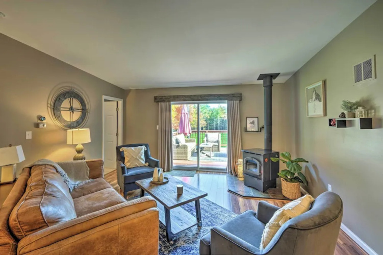 Game Room & Spacious Yard: 10-acre Catskills Home!