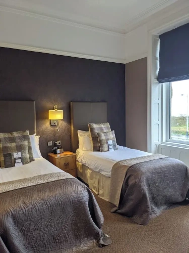 Executive Twin room with balcony and with sea view