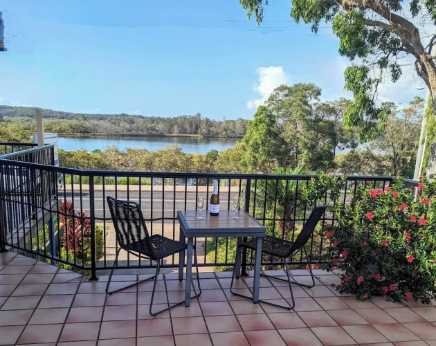 Standard Double room with balcony and with river view