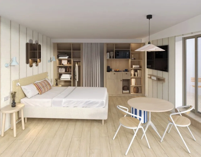 Classic Triple room with sea view