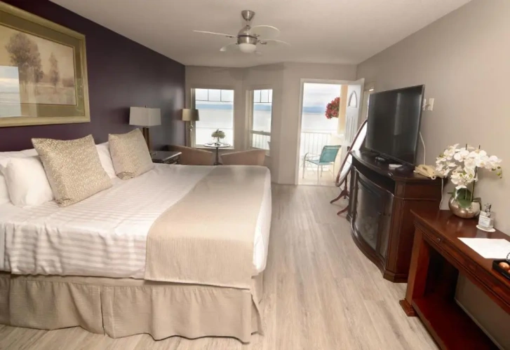 Deluxe Double room with balcony and with ocean view