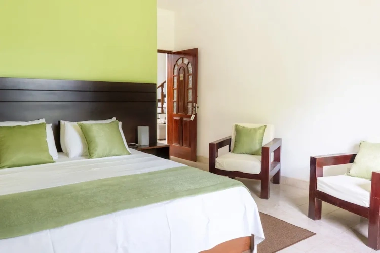 1 Bedroom Deluxe Double room with garden view