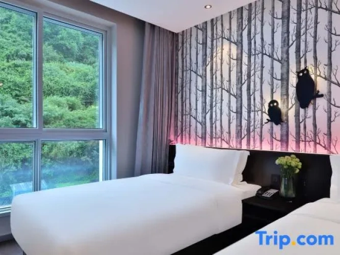 Standard Twin room with mountain view