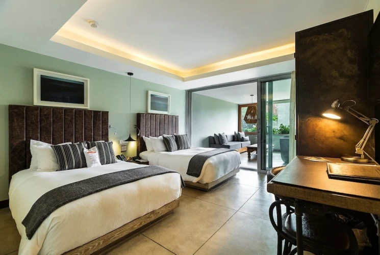 Standard Quadruple room with balcony