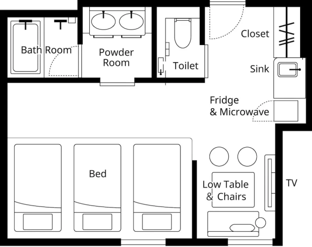 Deluxe Triple room