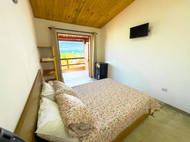 Standard Double room with balcony and with sea view