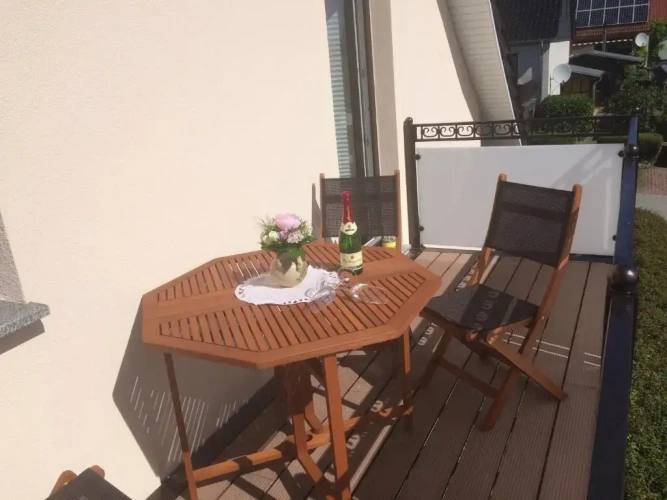 Apartment with balcony