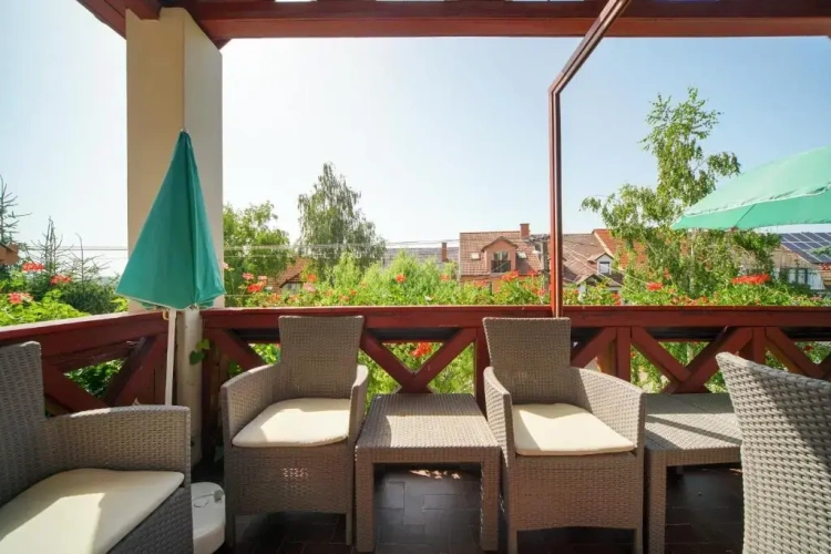 Standard Triple room with balcony and with view