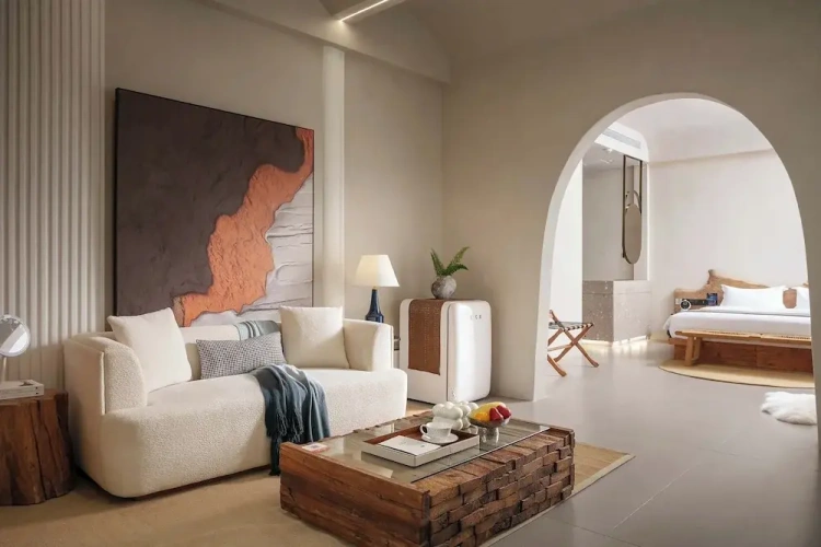 Luxury Double room with courtyard view